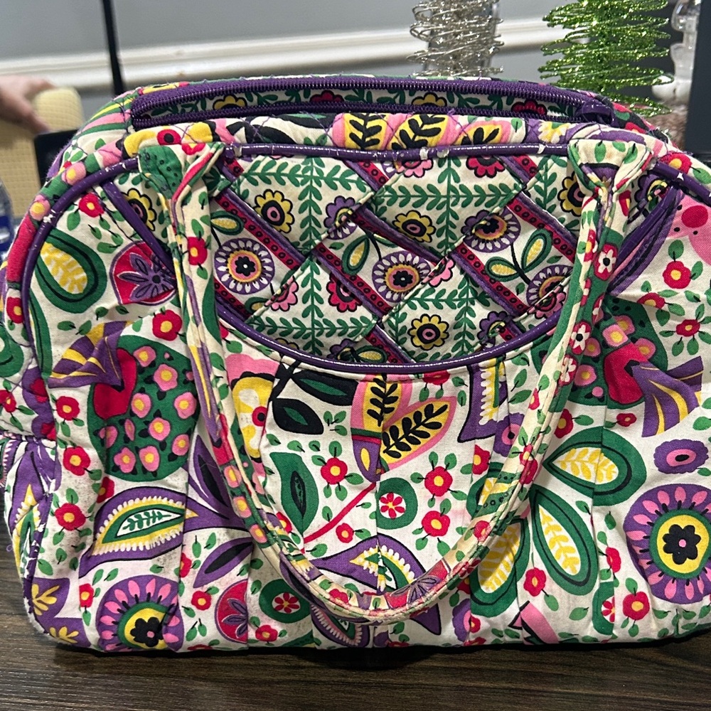 Floral Quilted Women's Bag